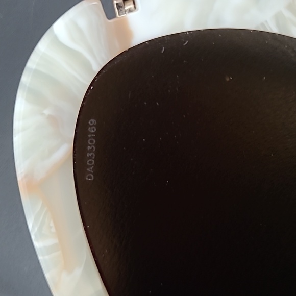 Armani Aviator Sunglasses in Pale Gold - Picture 7 of 7